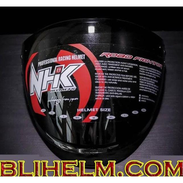 VISOR R6 SMOKE | KACA HELM NHK R6 GELAP | VISOR NHK R6 HELMET SMOKE