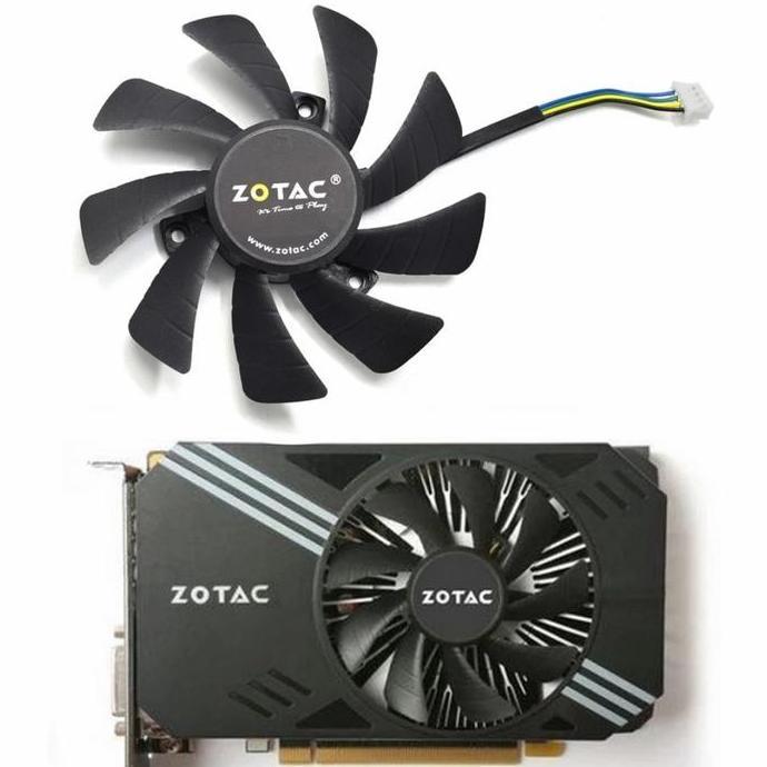 Fan Vga 85mm 4pin Zotac Single Fan gtx 1060 rx 460