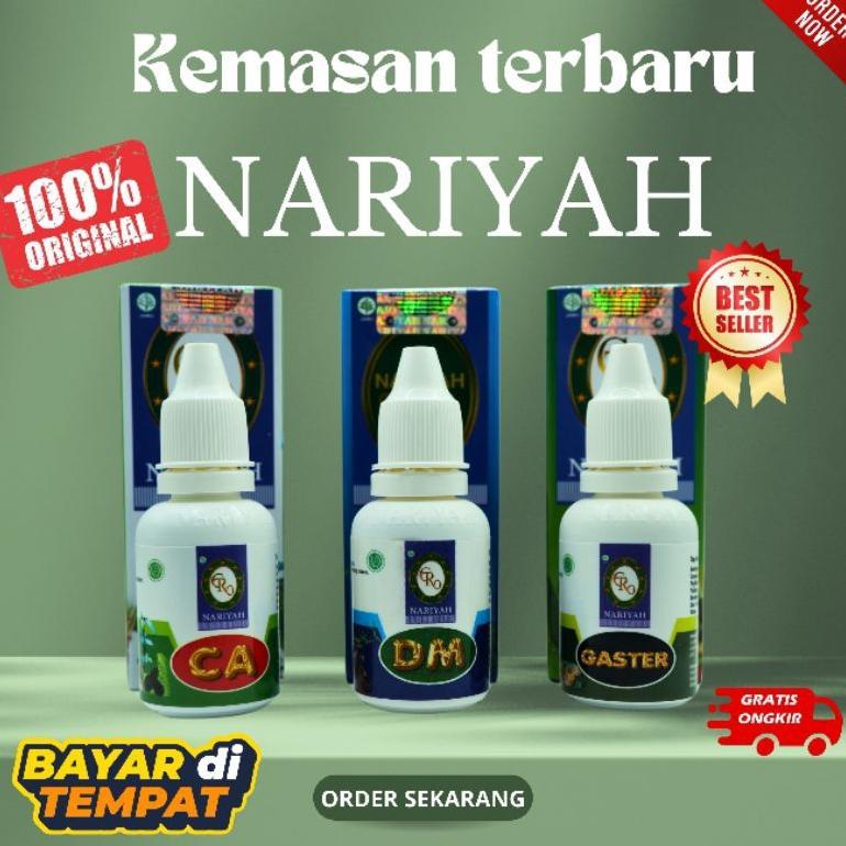 (Terbaru) NARIYAH HERBAL NARIYAH GESTER NARIYAH CA KOLESTEROL DARAH TINGGI NARIYAH DM DIABETUS (Terl