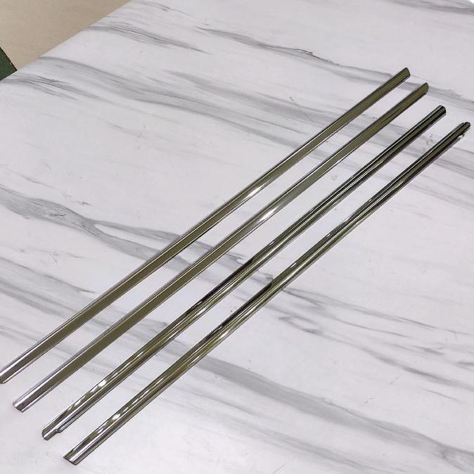 List Kaca Samping Mobil Rush Terios Lis Kaca Window Liner Stainless Chrome