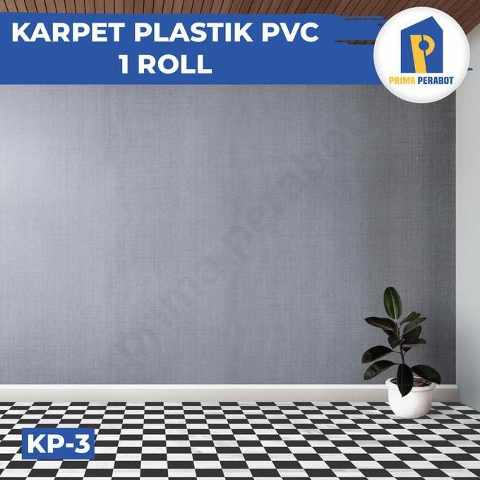 Karpet Lantai Plastik PVC 1 ROLL