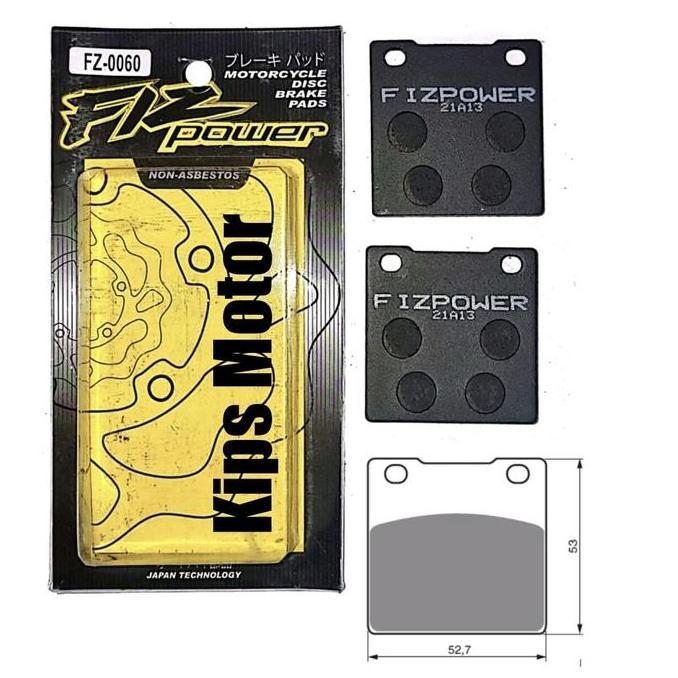 Kampas Rem Belakang Suzuki Bandit 400 Gsx Gsxr 400