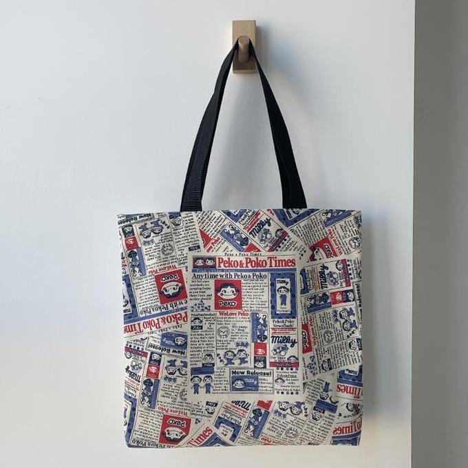 TC-31 tas kanvas canvas wanita import jepang shoulder bag peko chan