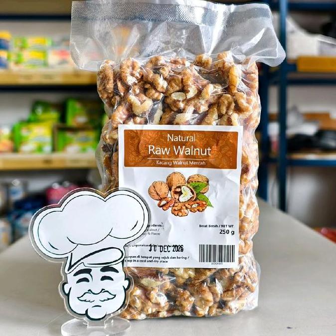 Kacang Walnut 250Gr / Kacang Walnut / Natural Raw Walnut Bean