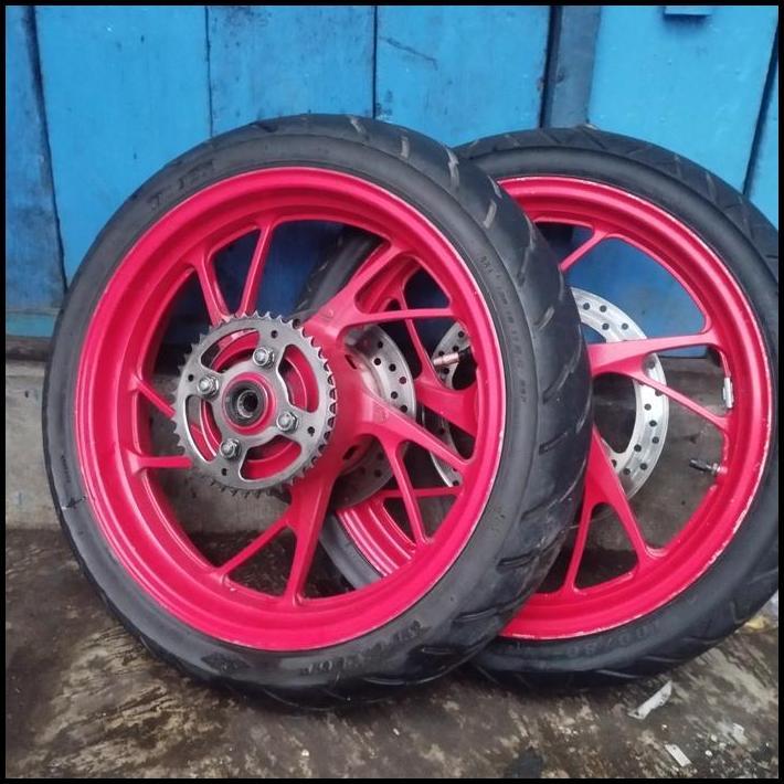 TERLARIS VELG DEPAN DISK PIRINGAN BAN CB 150 R LED /CBR 150 LED FACELIFT 