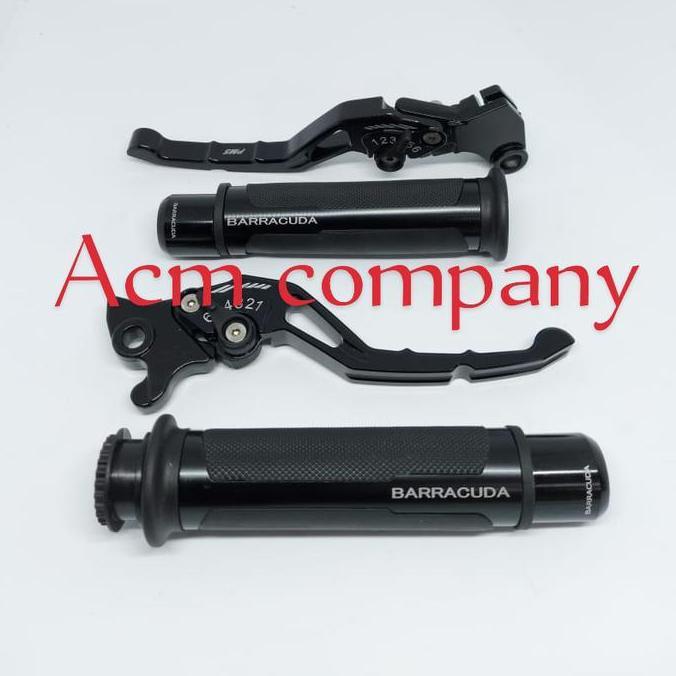 Ready Paket Handle rem cnc + Grip Barracuda Aerox 155 & Aerox 155 New 2020
