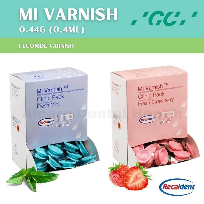 GC MI Varnish - Topical Fluoride Varnish with Calcium and Phosphate