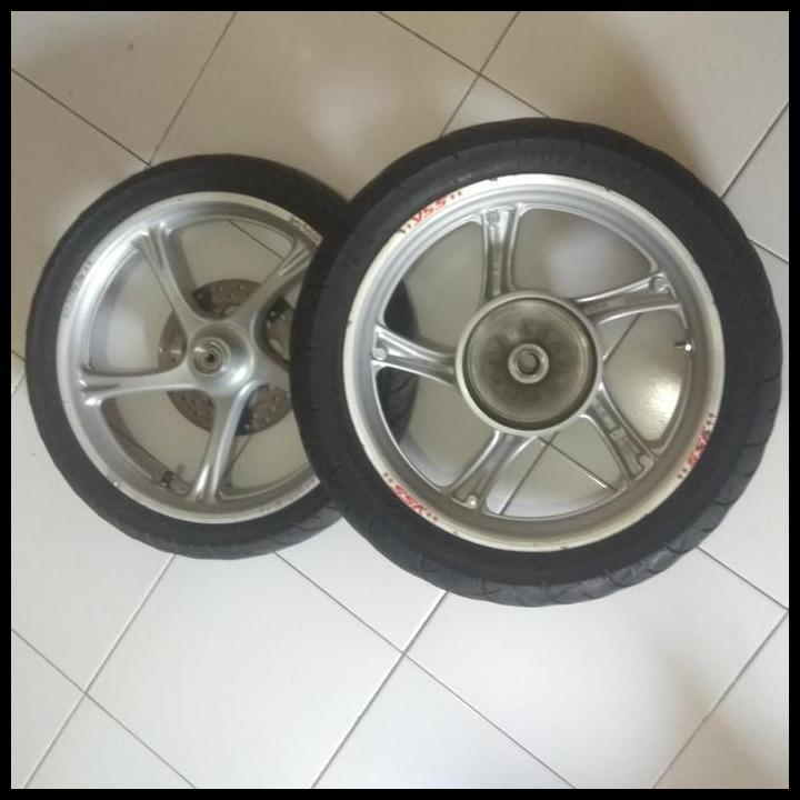 TERBARU VELG VELEK DEPAN BELAKANG FINO 125 ORIGINAL COPOTAN 