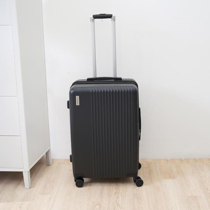 AZKO Luggo Miles Koper Pc Tsa Lock Expandable Suitcase Koper Roda Luggage Bag Travel Case Hardcase L