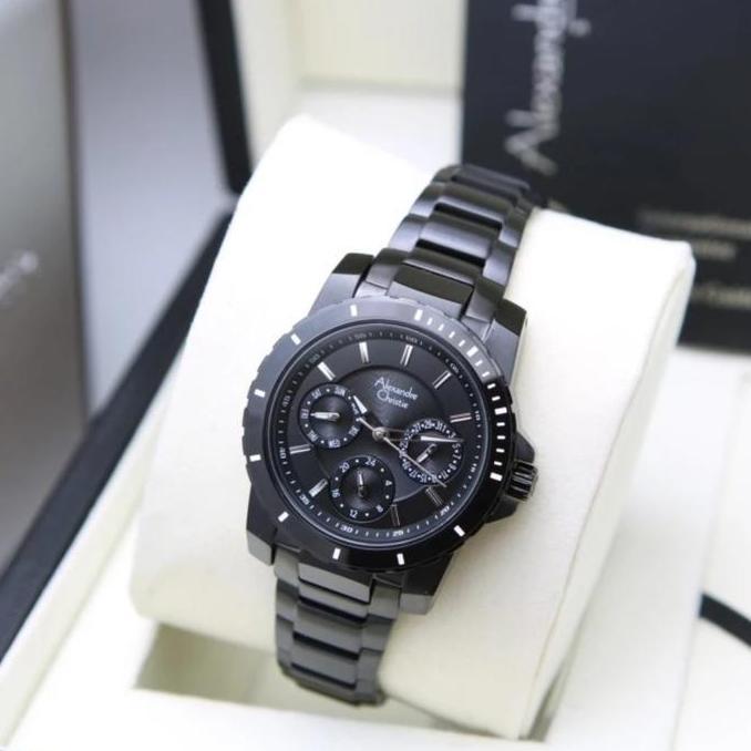 Ready ALEXANDRE CHRISTIE AC6141 BF AC 6141 FULL BLACK LADY ORIGINAL