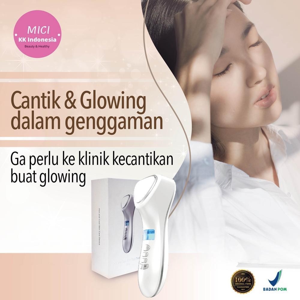 NEW Silviang 3 Hot & Cool Skin Teknologi Korea Setrika Wajah Alat Facial wajah KK Indonesia [terbaik