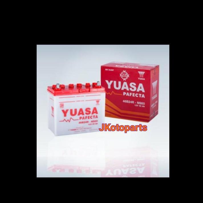 TERLARIS AKI MOBIL YUASA PAFECTA BASAH NS60 NS60L NS60LS 