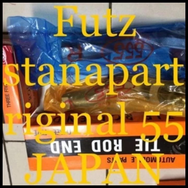 TERBARU TIEROD # TIEROD END MERK 555 JAPAN SUZUKI ESCUDO 2000CC ASLI ORIGINAL 