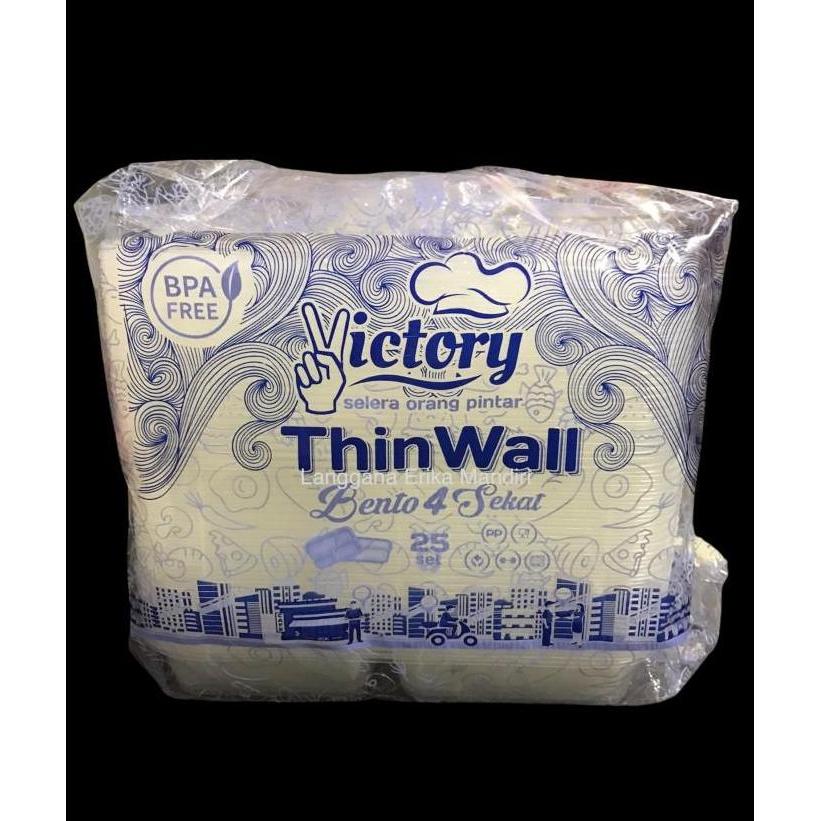 Thinwall bento sekat 4