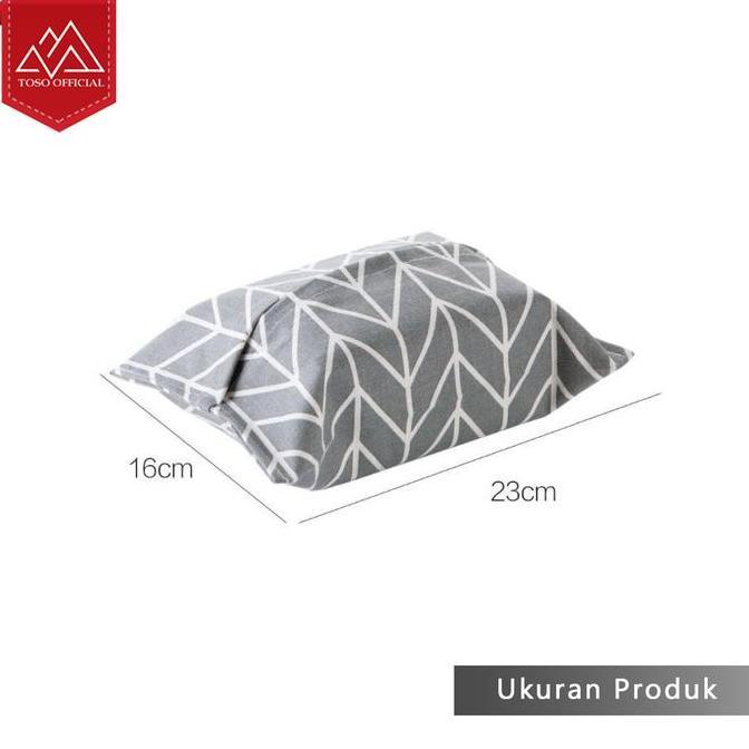 Kantong Kain Tissue Tempat Tissue Sarung Tempat Cover Tisu Kain Motif