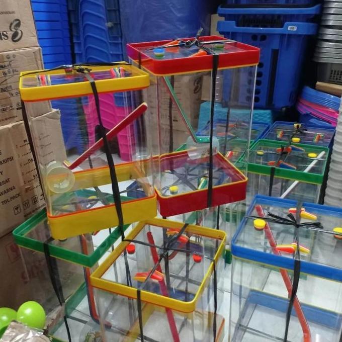 AQUARIUM ES AKRILIK / TEMPAT ES BUAH BAHAN AKRILIK