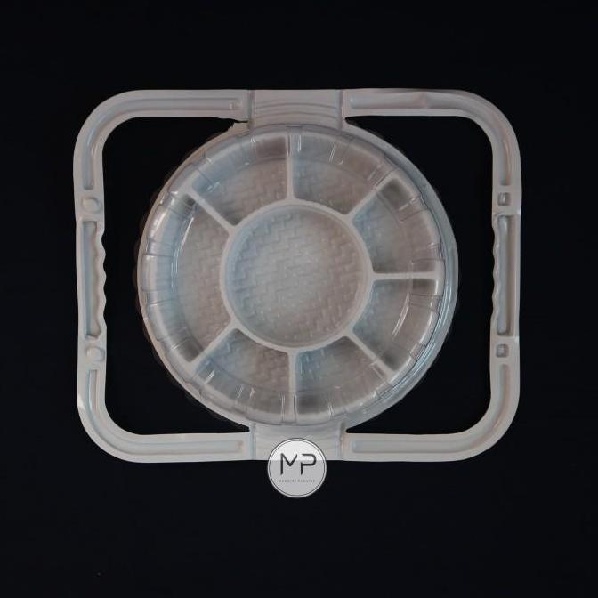 NEW Mika Tumpeng Mini GAGANG SEKAT 8 PUTIH /Tumini dapur solo -10pcs