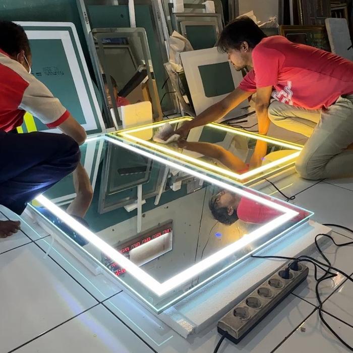 Cermin LED Sensor Touch | Mirror Smart Screen