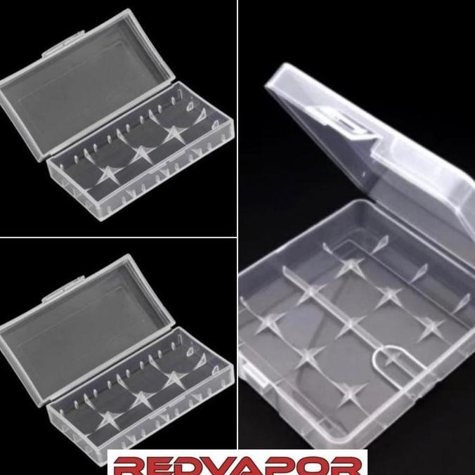 Case Batre / Kotak Baterai Plastik 18350 18650 21700 2 slot 4 slot