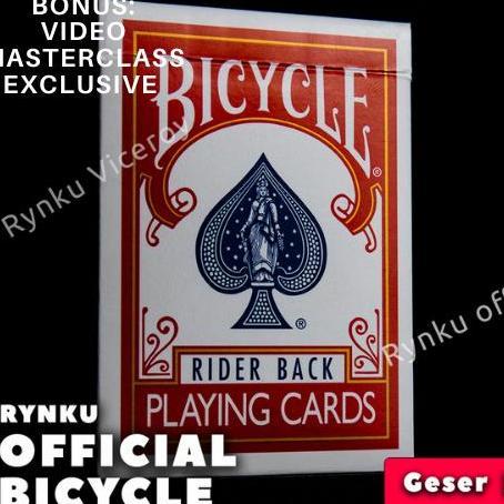 Kartu Remi Bicycle Playing Card Kartu Sulap Merah