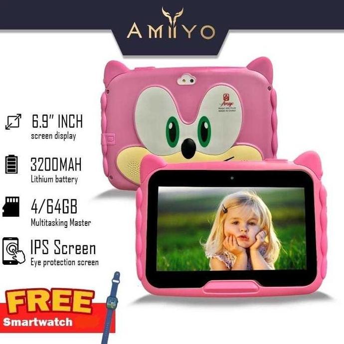 Amiyo TAB STUDY KIDS A10 Plus Tablet Anak Tablet Sonic IPS Screen