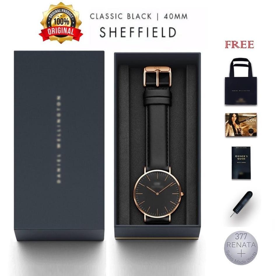 Hot Product ( Bisa Cod ) 100%Ori Jam Tangan Wanita Pria Dw Kulit Premium High Quality Include Box Ex