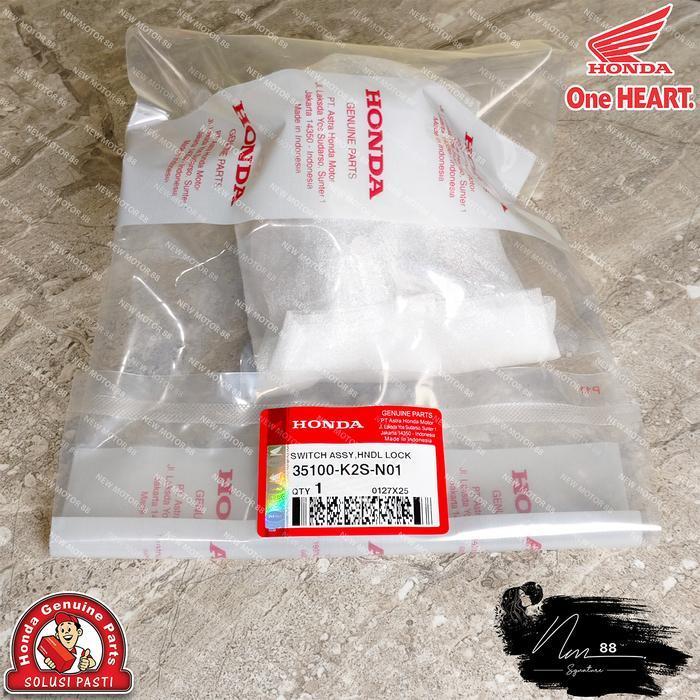 Kunci Kontak Keyless Set Assy Vario 160 Scoopy New K2F Vario 125 Esp New K2V Stylo 160 Original Ahm 