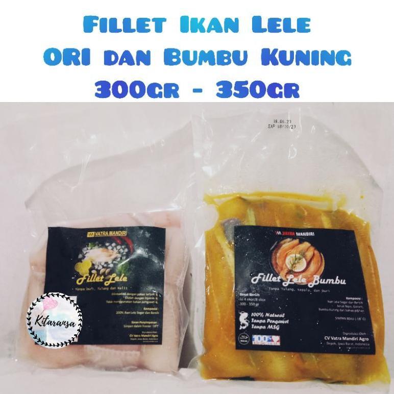 Terlaris Ikan Lele Fillet Skinless Boneless/Ikan Lele/Ikan Lele Fillet Bumbu/Ikan Lele/Lele Fillet