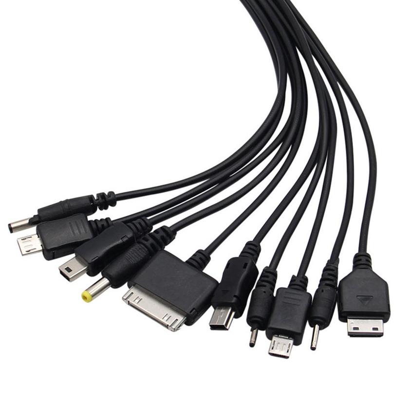 TERBARU 10 IN 1 KABEL DATA CUMI USB / KABEL CHARGER CUMI MULTIFUNGSI USB 10IN1 1METER