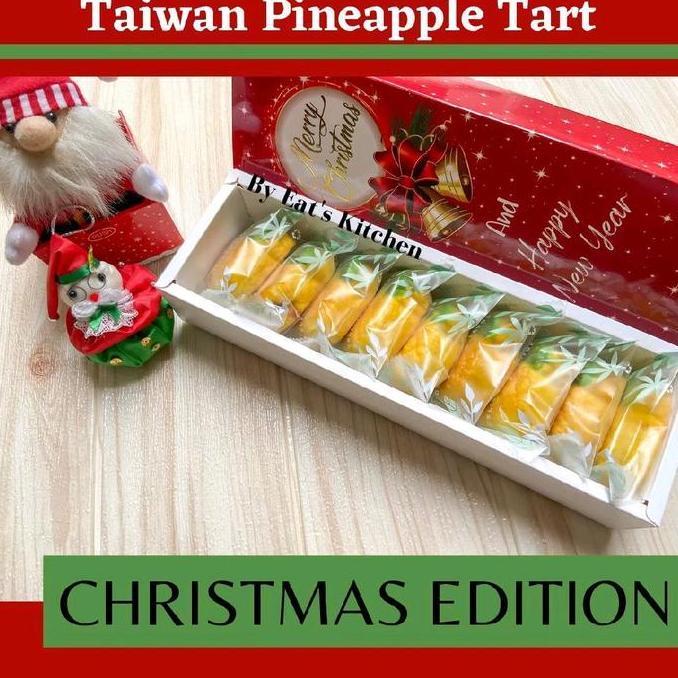 Taiwan Pinneapple Tart / Kue Nastar / Nastar Taiwan (9pc)