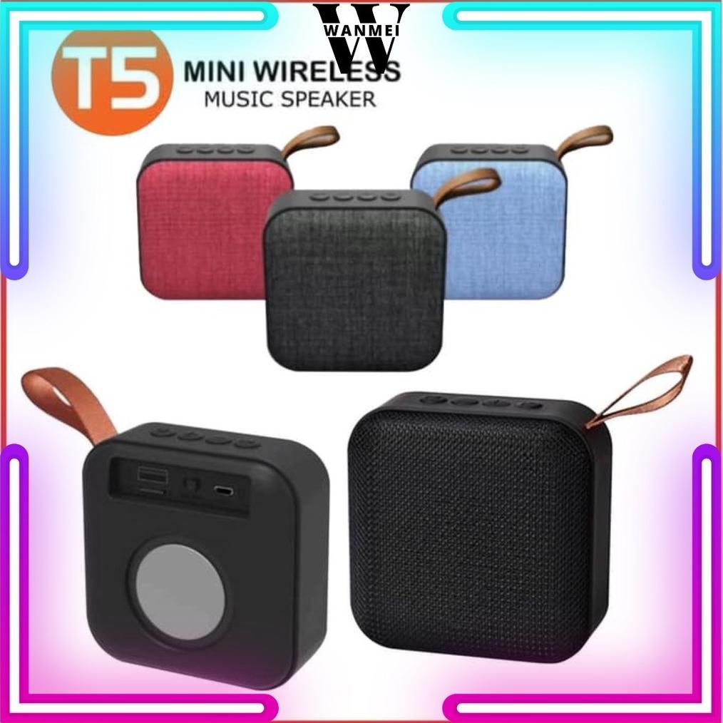 Best Sale [Wm] Speaker Bluetooth Portable Mini T5 Musik Box Speaker Bluetooth Wireless Box Music Kot