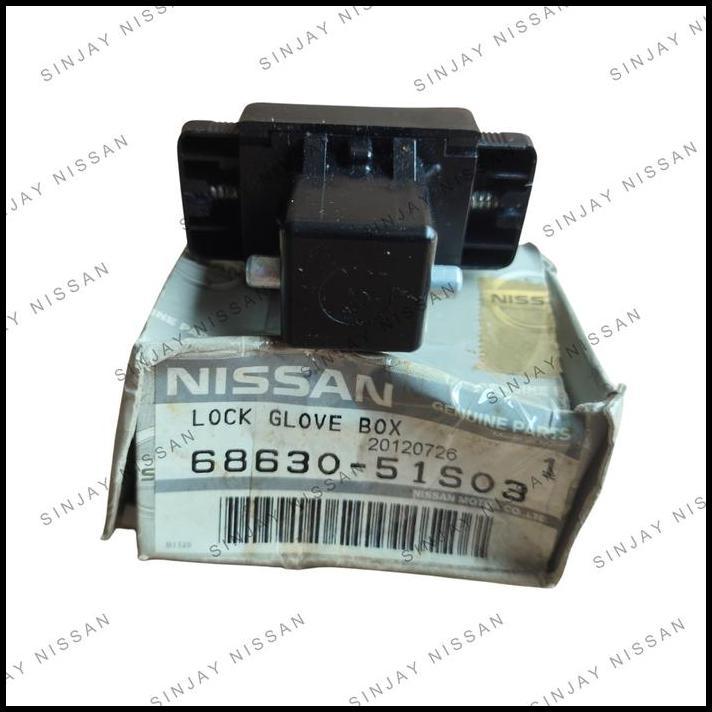 GRATIS ONGKIR TERANO D21 KUNCI LACI DASHBOARD  NISSAN TERRANO D21  68630-51S03 ASLI 100% GENUINE NIS