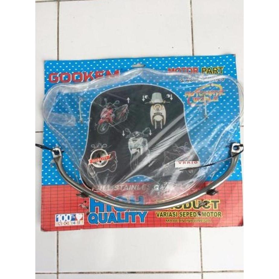 Winshield Scoopy Visor Winshield Scoopy Visor Scoopy Penahan Angin Gookem