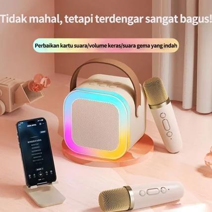 New Bluetooth Mini Speaker Subwoofer Portable Mic Microphone Premium Speaker Karaoke Bluetooth Micro