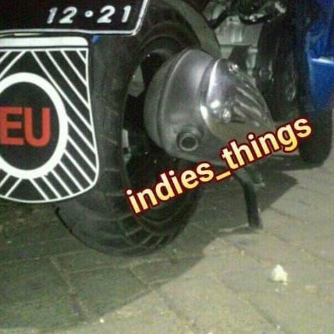 Mudflap Vespa/Kepet Vespa/Kepet air - EU Garis murah