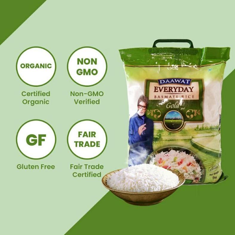 Terlaris Beras Basmati 1kg Premium Daawat LONG GRAIN original Beras Brasmati Arab