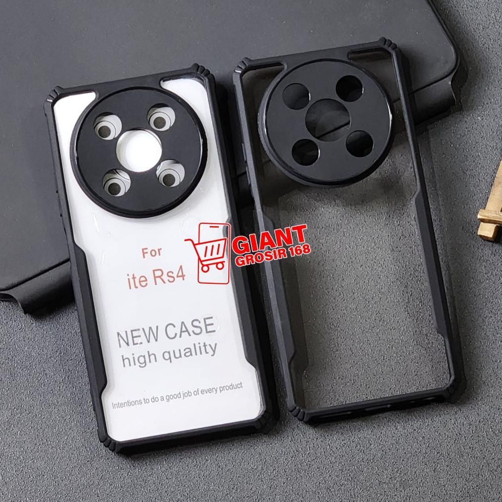 BestPromo Itel Rs4 Fusion Case Armor Shockproof Casing Hp Itel Rs4