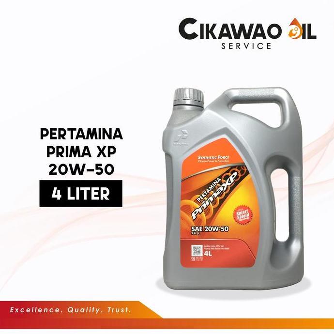 Ready Oli Mesin Mesran Prima XP 20W-50 4L (Untuk mobil bensin)