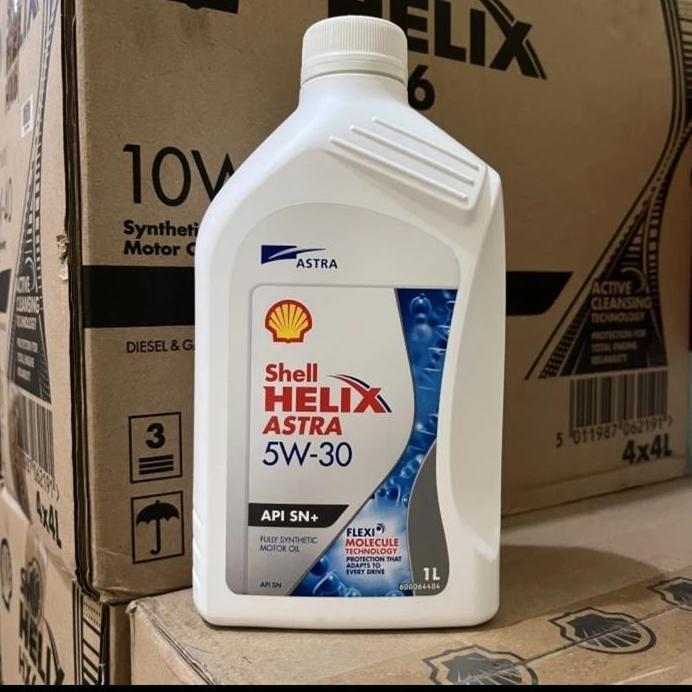 Ready Oli Mobil Shell helix ASTRA 5W-30 API SN SHELL ASTRA 1 LITER