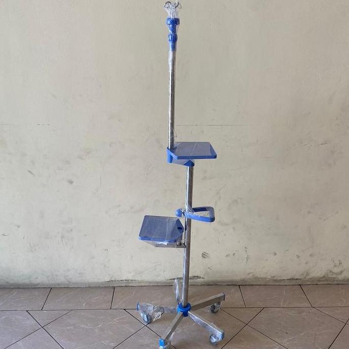 Tiang Infus pump syringe pump / troli infus pump syringe pump
