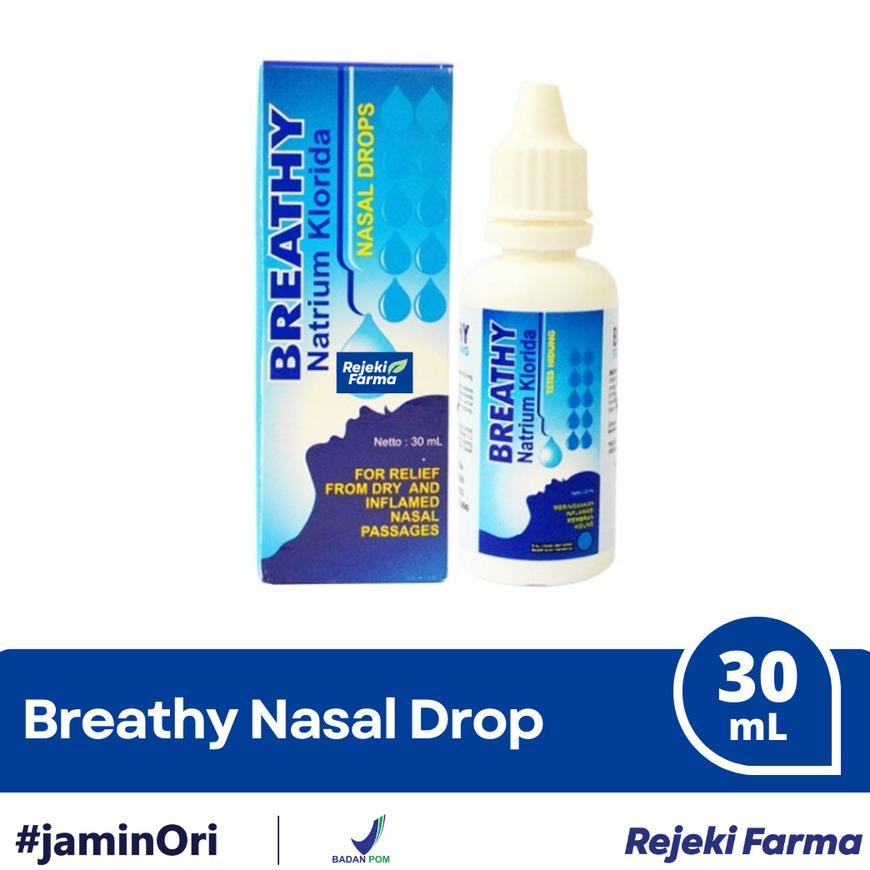 Breathy Nasal Drops 30 mL - Drop Obat Tetes Hidung Khusus Anak/ Bayi