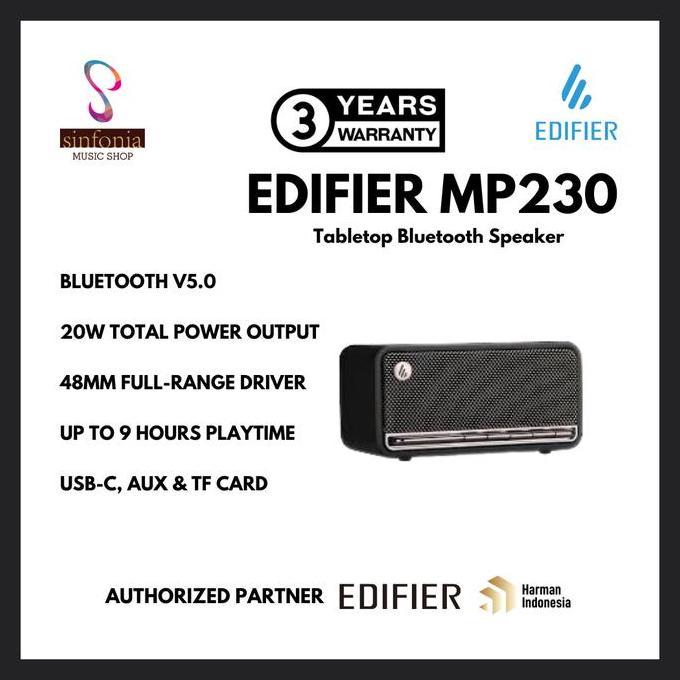 EDIFIER MP230 Tabletop Bluetooth Speaker