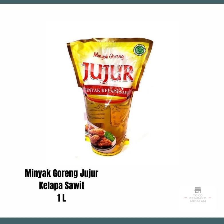Terlaris Minyak goreng jujur 1 liter refill / Minyak refill jujur 1 liter / Minyak jujur satu liter 