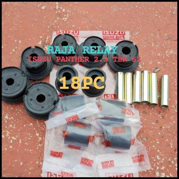 GRATIS ONGKIR RUBBER BODY ASSY ISUZU PANTHER 2.3 TBR52 KARET BODY SET PANTHER 18PC 