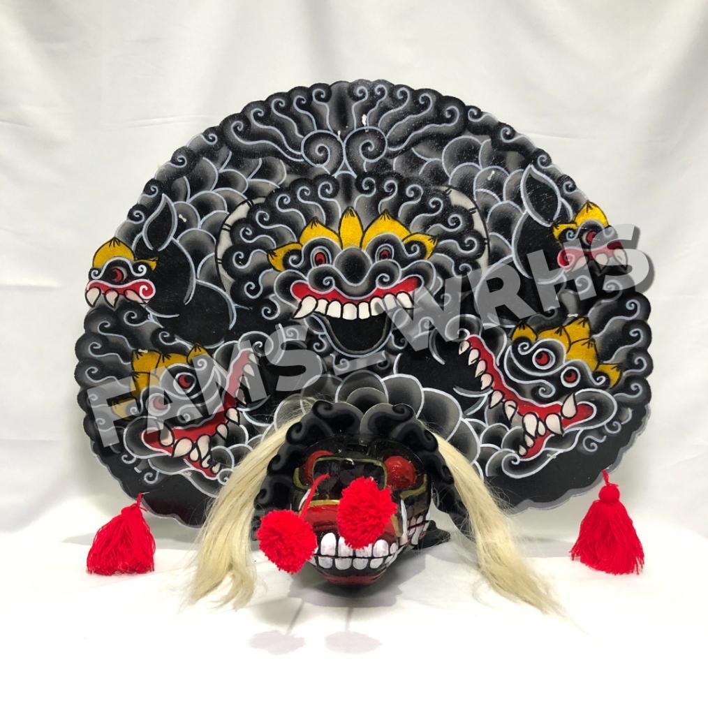 Barongan Telon Vip Ukuran 22 Full Kayu Barongan Caplokan Kayu Fm -28
