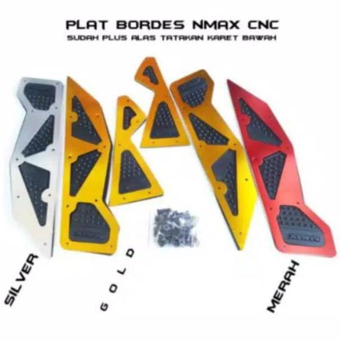 Bordes Nmax Alas Bordes Nmax Alas Kaki Injakan Tatakan Cnc