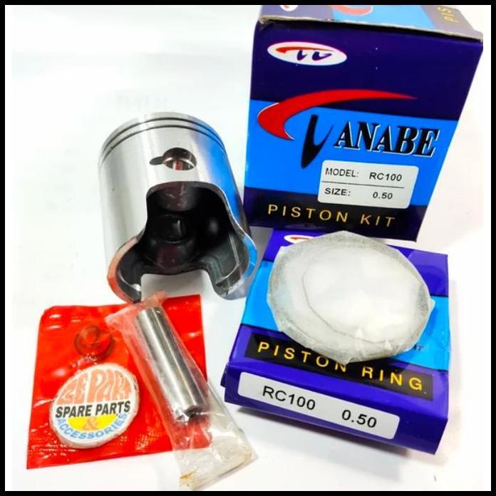 TERLARIS PISTON RING SEHER PEN KIT RC100 TORNADO GX OS 50 