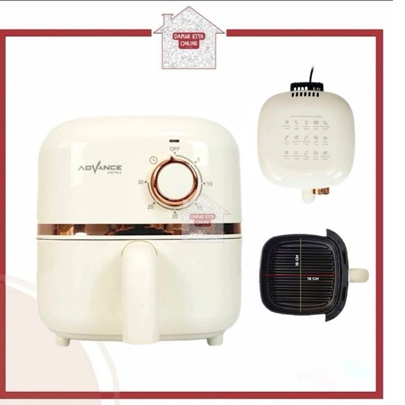 Electric Air Fryer Advance Adf-20A (6)
