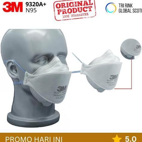 Masker 3M Aura Particulate Respirator 9320A+