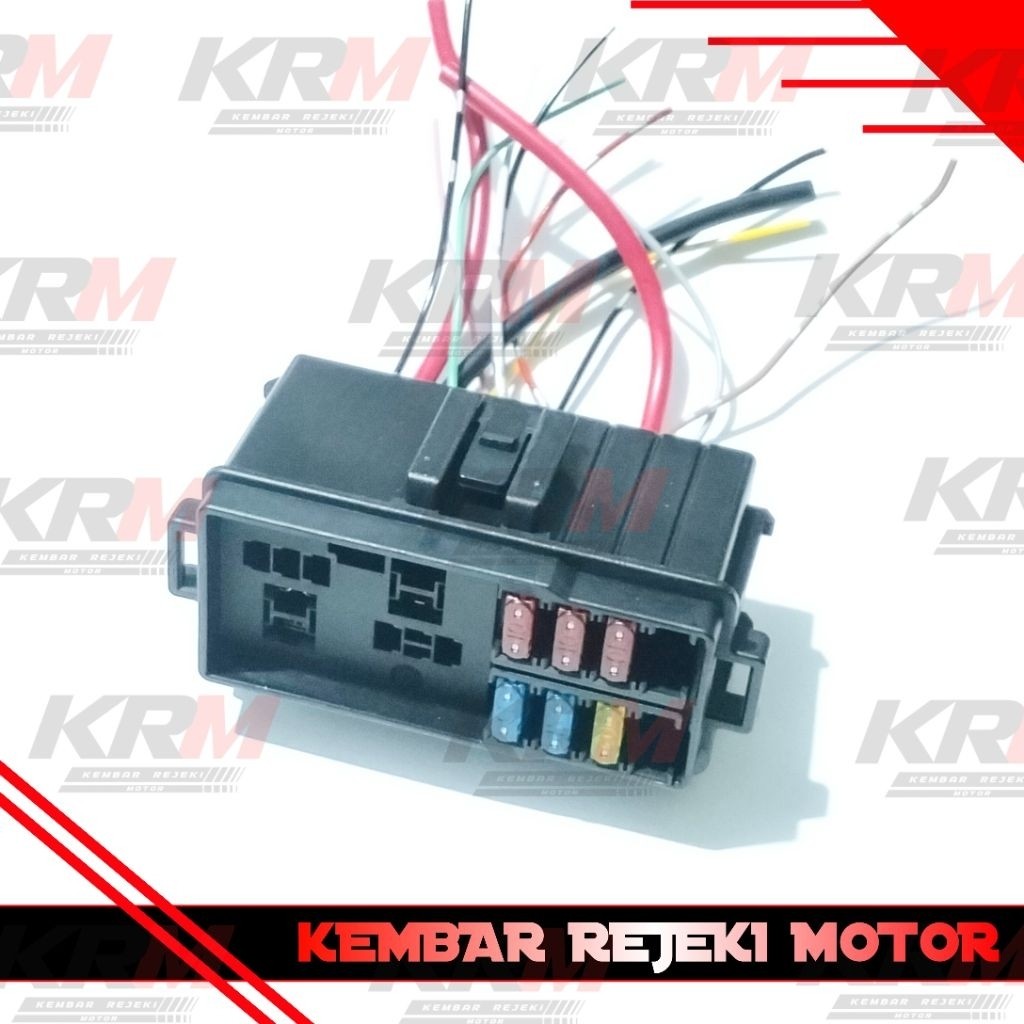 Rumah Sekring Sikring Box Dx Fuse Beat Fi + Sikring Kualitas Original